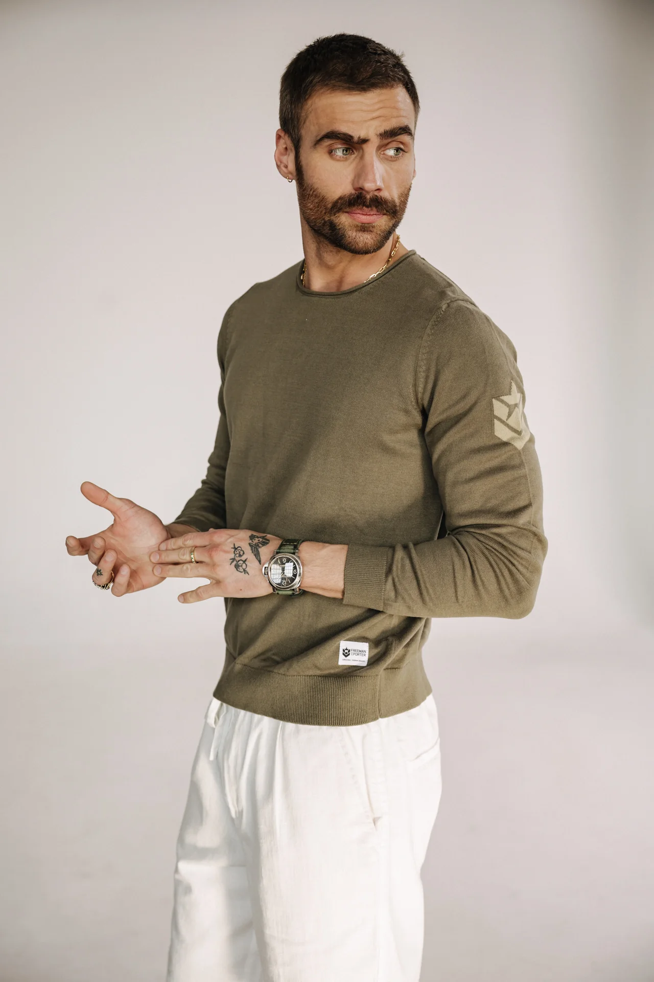 Pulls Col Rond Homme